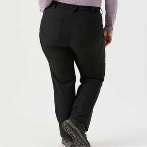 Duluth Trading Women’s Plus Black Flexpedition Cargo Pants 75802 Sz 20W x 31